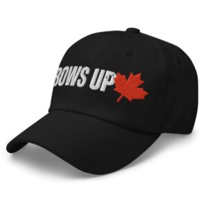 Canada Elbows Up Embroidered Cap