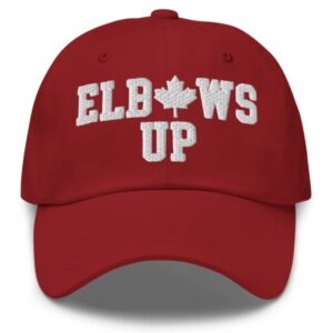 Elbows Up Canada Hat, Stop Trump Tariffs