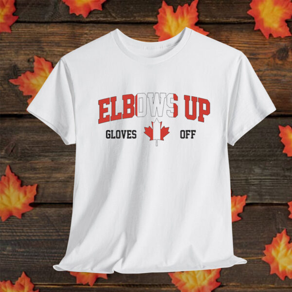 Elbows Up Gloves Off T-Shirt