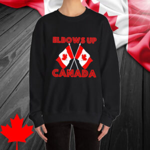 Elbows up Canada Flags shirt