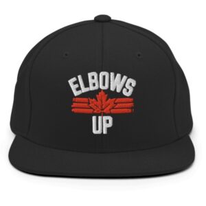 Never The 51st State Elbows Up Canadas Hat